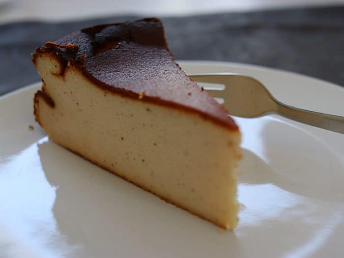 Tarta de queso sin gluten y sin harina